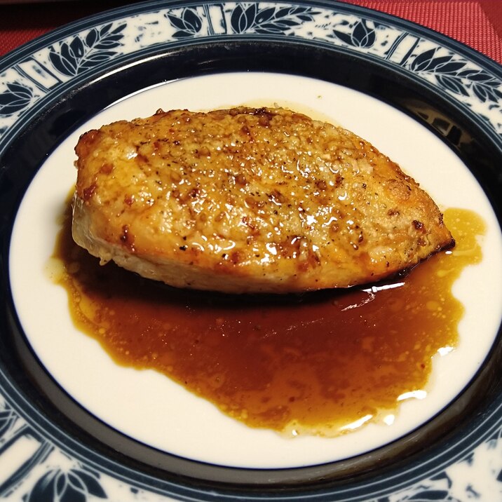 ビールのつまみ揚げ焼きチキン